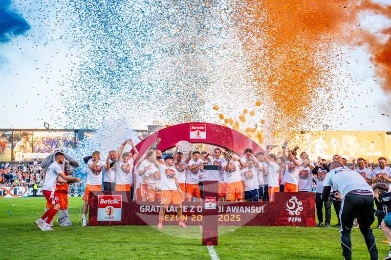 Piłka Nożna: Betlic I Liga. Bruk-Bet Termalica Nieciecza – Kotwica Kołobrzeg. - Agencja Fotograficzna